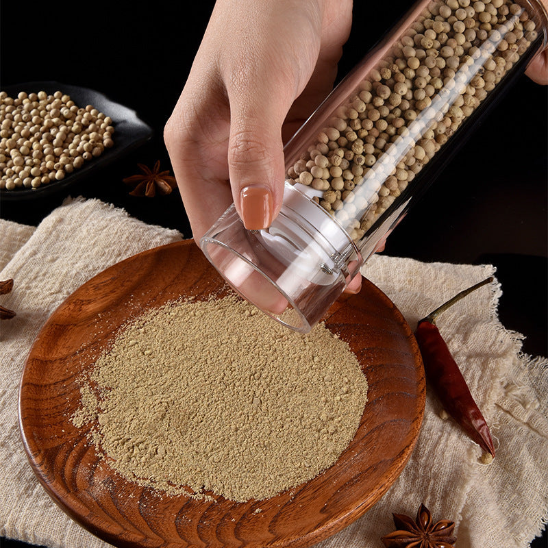 Halcen Acacia Wood & Acrylic Salt and Pepper Grinder