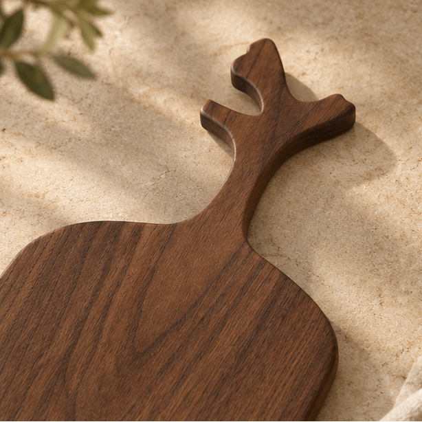 Daven Antler Walnut Serving Board