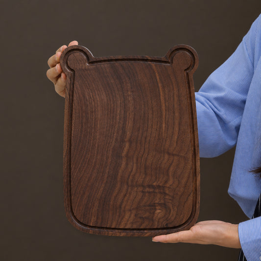Solen North American Walnut Wood Panda Cutting Board