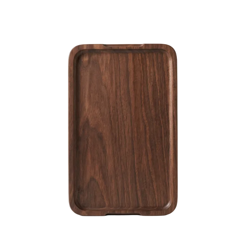 Ardenne North American Walnut Wood Large Square Serving Tray