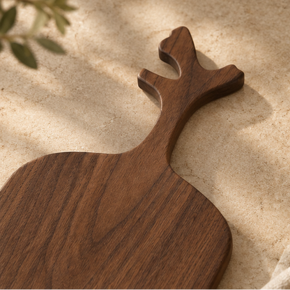 Daven Antler Walnut Serving Board