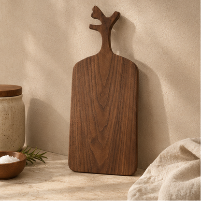 Daven Antler Walnut Serving Board