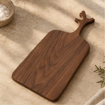 Daven Antler Walnut Serving Board