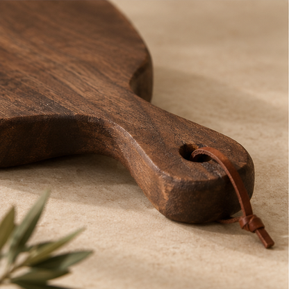 Solene North American Walnut Wood Serving Board
