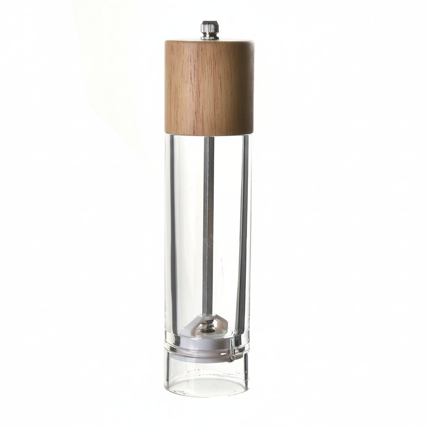 Salt and peper grinder for spices.
