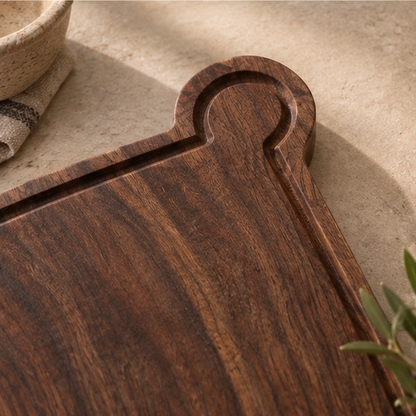 Solen North American Walnut Wood Panda Cutting Board