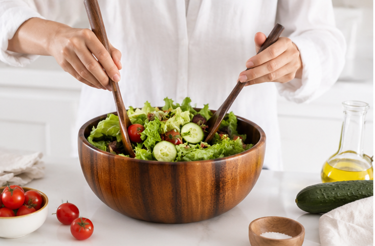 Wooden Salad Bowl