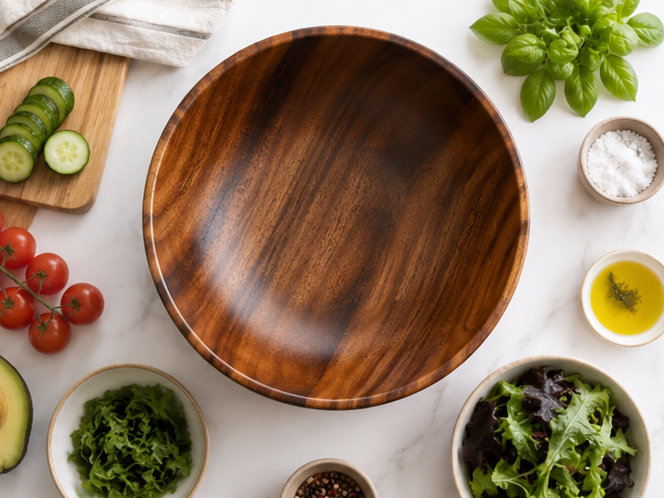 Wooden Salad Bowl